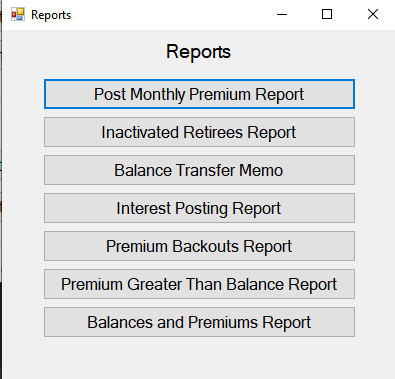 View Reports Screenshot